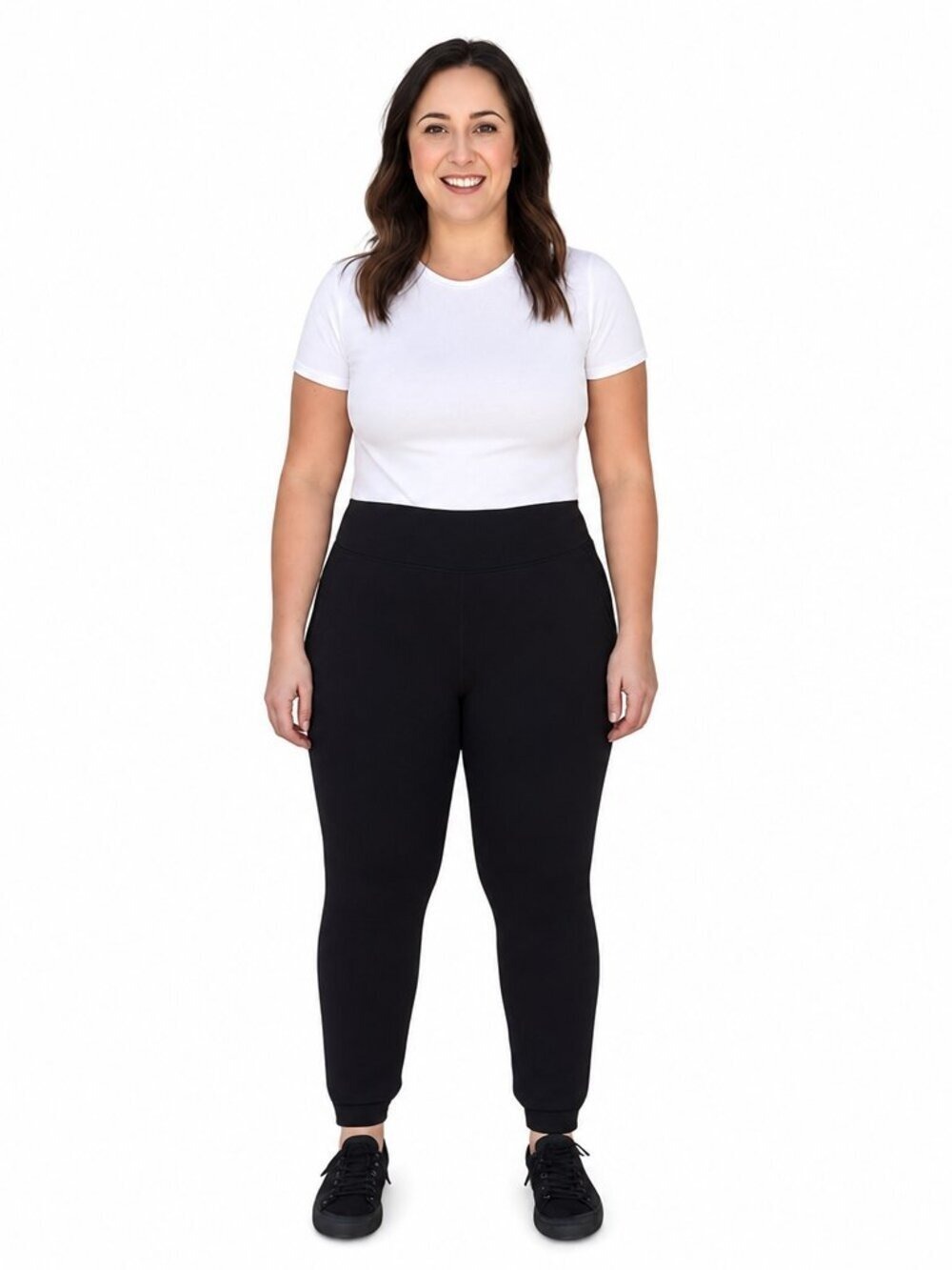 Free Country Black Leggings XL Faux Fur Lined